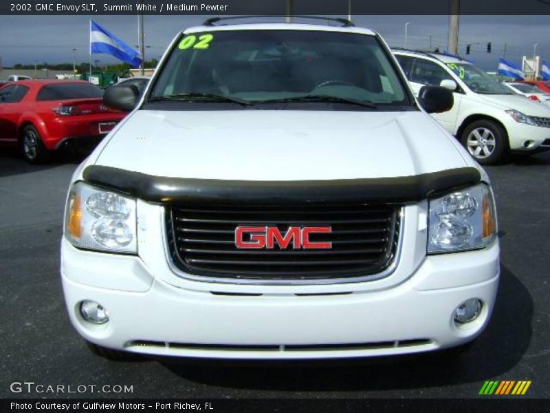 Summit White / Medium Pewter 2002 GMC Envoy SLT