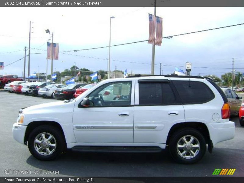 Summit White / Medium Pewter 2002 GMC Envoy SLT