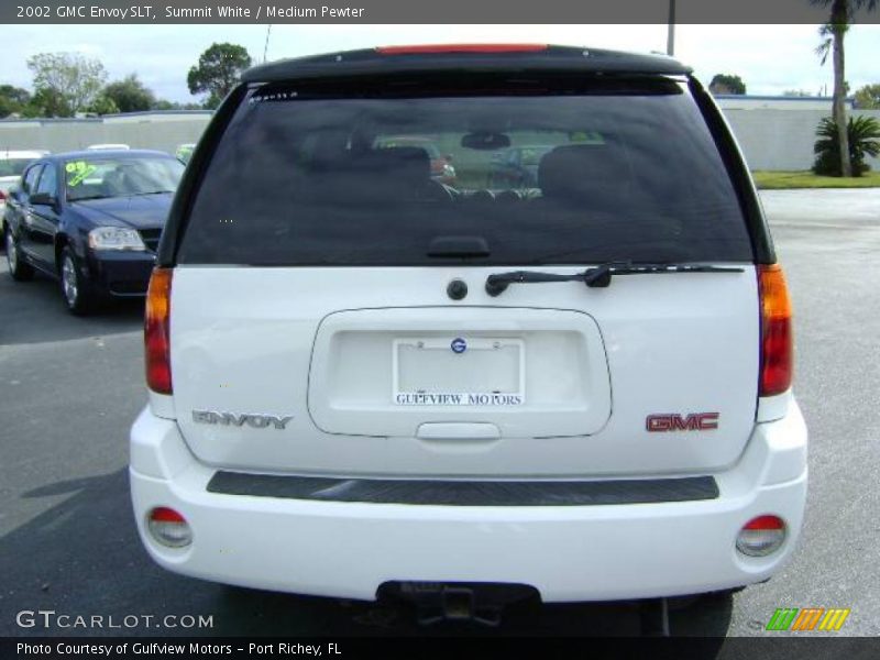 Summit White / Medium Pewter 2002 GMC Envoy SLT