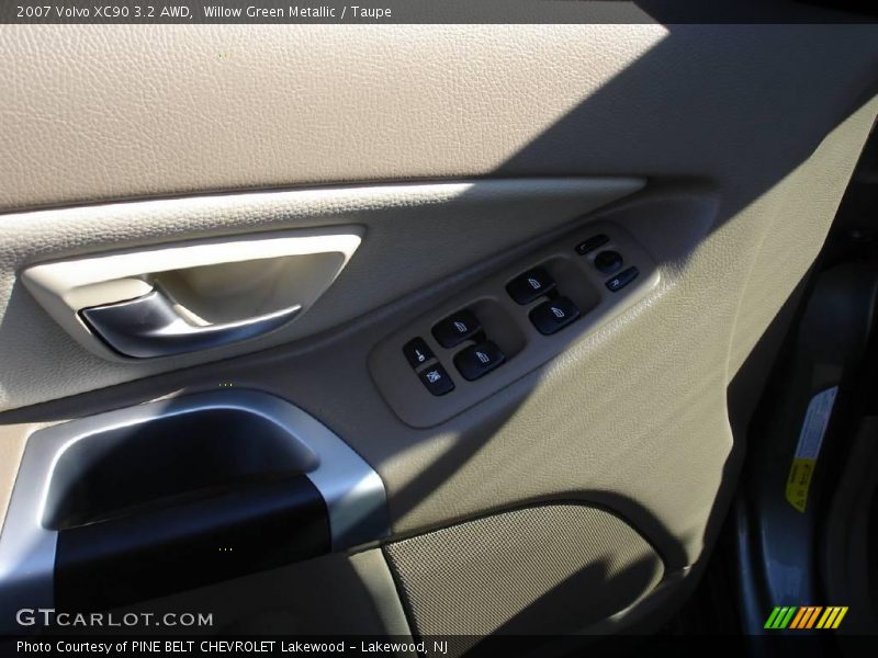 Willow Green Metallic / Taupe 2007 Volvo XC90 3.2 AWD