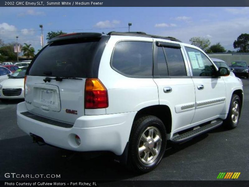 Summit White / Medium Pewter 2002 GMC Envoy SLT