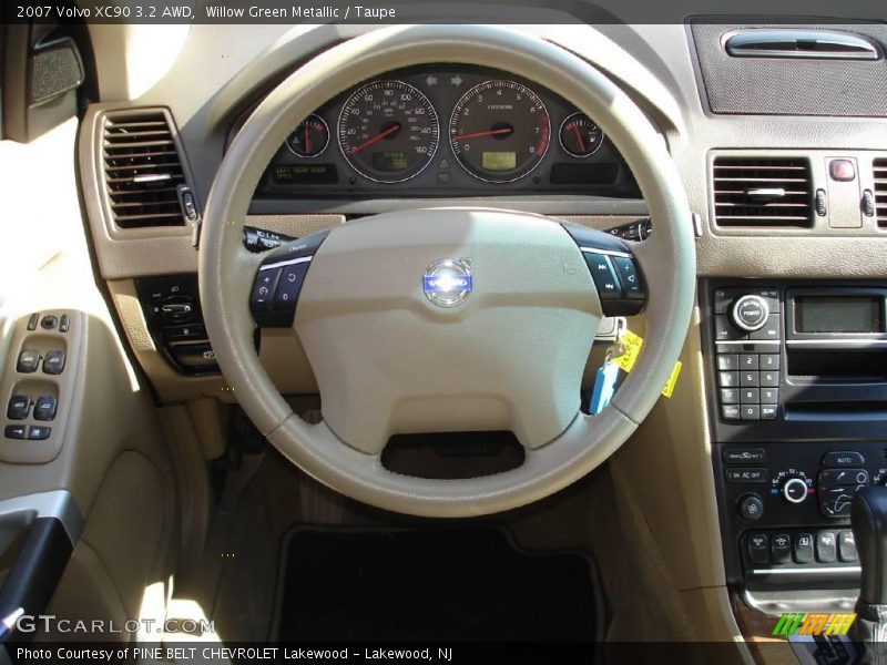 Willow Green Metallic / Taupe 2007 Volvo XC90 3.2 AWD