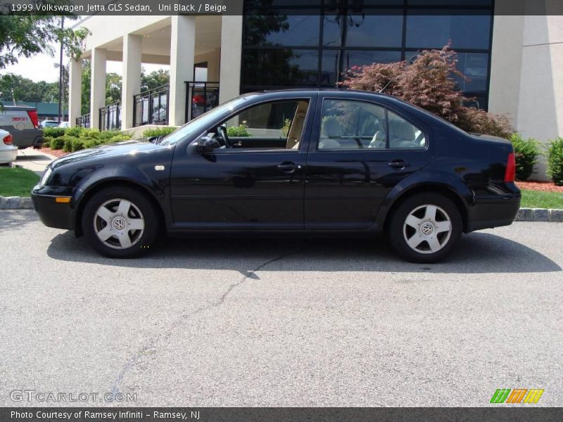 Uni Black / Beige 1999 Volkswagen Jetta GLS Sedan