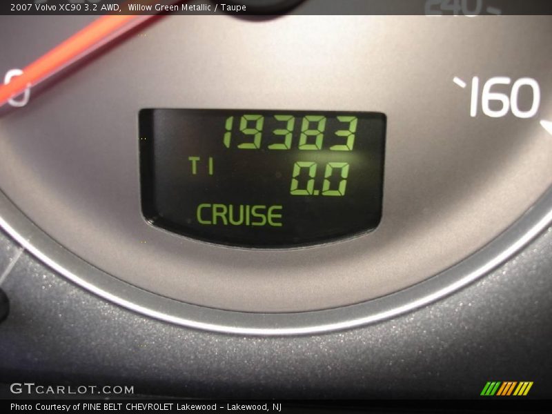 Willow Green Metallic / Taupe 2007 Volvo XC90 3.2 AWD