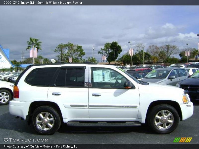 Summit White / Medium Pewter 2002 GMC Envoy SLT