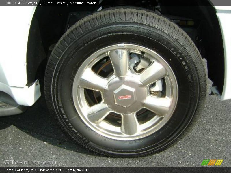 Summit White / Medium Pewter 2002 GMC Envoy SLT