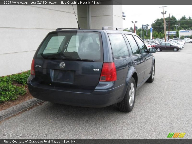 Blue Graphite Metallic / Black 2005 Volkswagen Jetta GLS TDI Wagon