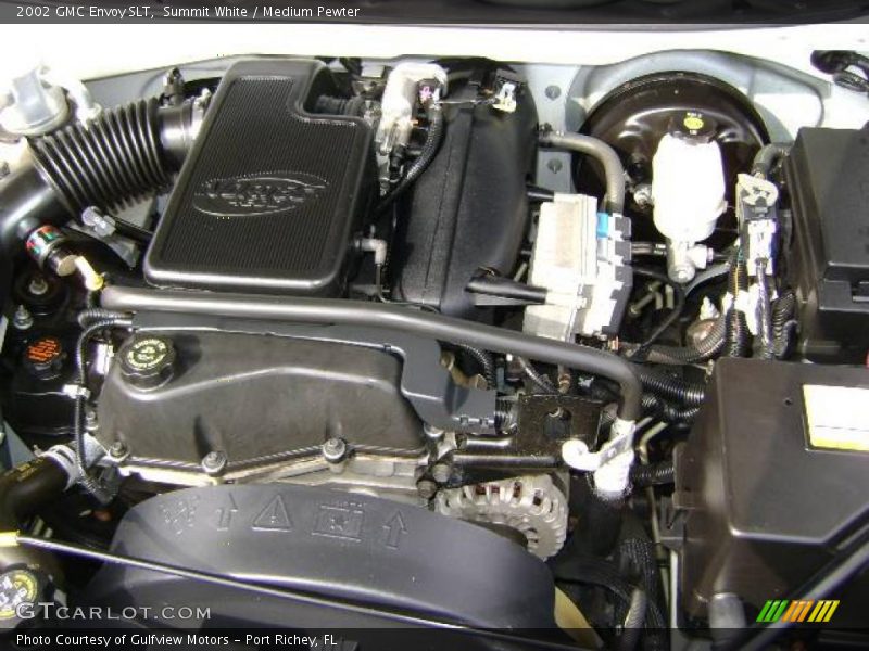 Summit White / Medium Pewter 2002 GMC Envoy SLT