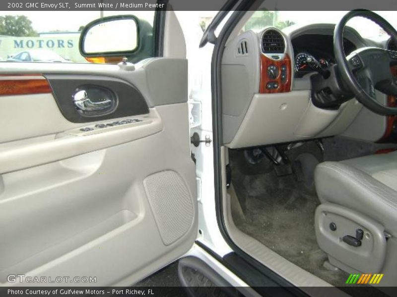Summit White / Medium Pewter 2002 GMC Envoy SLT