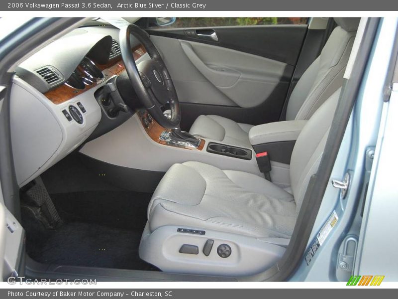 Arctic Blue Silver / Classic Grey 2006 Volkswagen Passat 3.6 Sedan