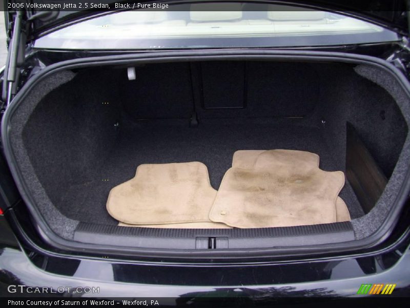 Black / Pure Beige 2006 Volkswagen Jetta 2.5 Sedan