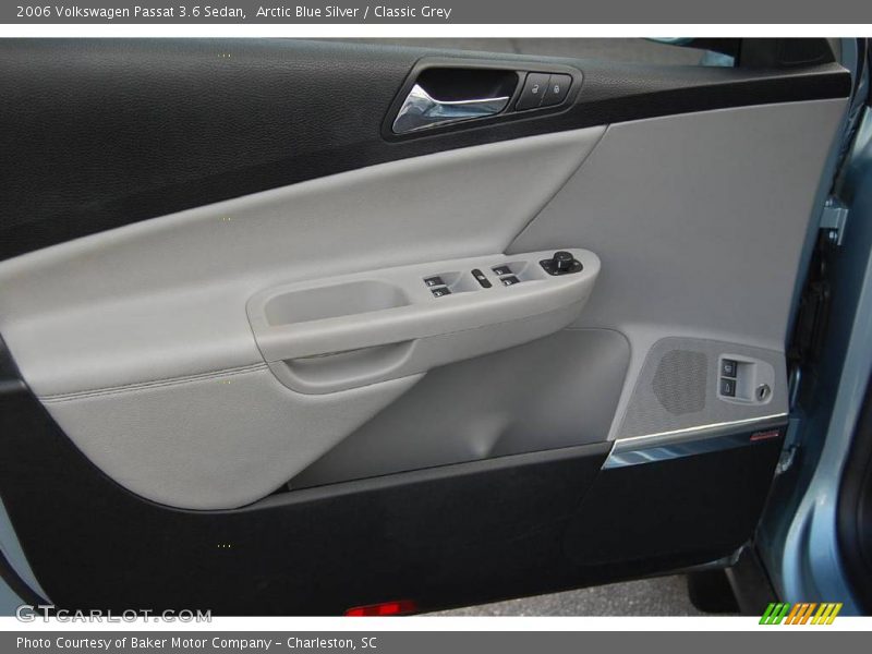 Arctic Blue Silver / Classic Grey 2006 Volkswagen Passat 3.6 Sedan