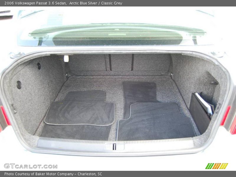 Arctic Blue Silver / Classic Grey 2006 Volkswagen Passat 3.6 Sedan