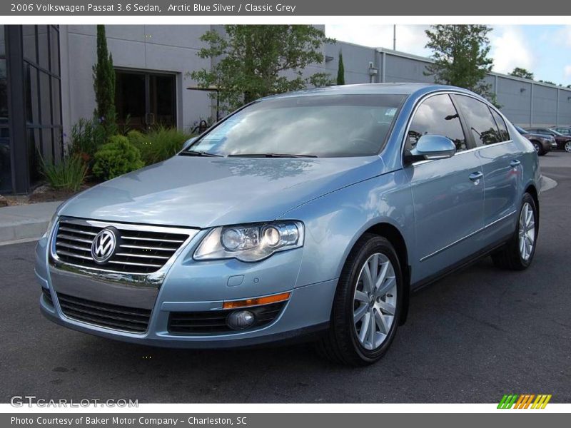 Arctic Blue Silver / Classic Grey 2006 Volkswagen Passat 3.6 Sedan