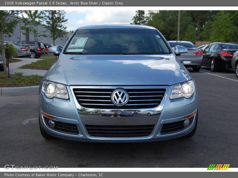 Arctic Blue Silver / Classic Grey 2006 Volkswagen Passat 3.6 Sedan