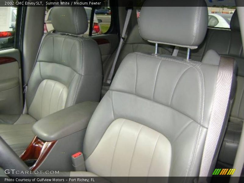 Summit White / Medium Pewter 2002 GMC Envoy SLT