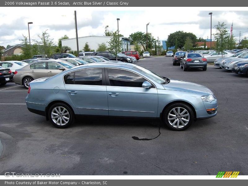 Arctic Blue Silver / Classic Grey 2006 Volkswagen Passat 3.6 Sedan