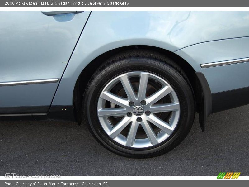 Arctic Blue Silver / Classic Grey 2006 Volkswagen Passat 3.6 Sedan