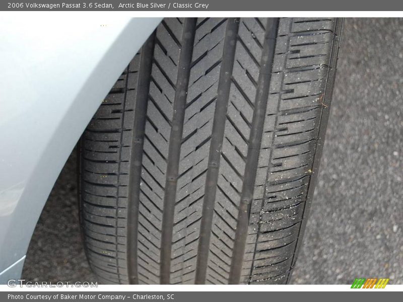 Arctic Blue Silver / Classic Grey 2006 Volkswagen Passat 3.6 Sedan