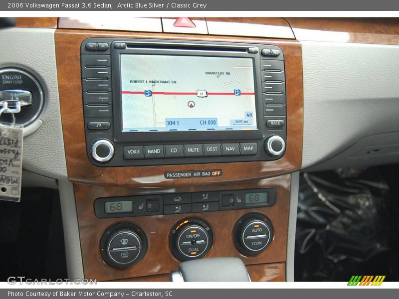Arctic Blue Silver / Classic Grey 2006 Volkswagen Passat 3.6 Sedan