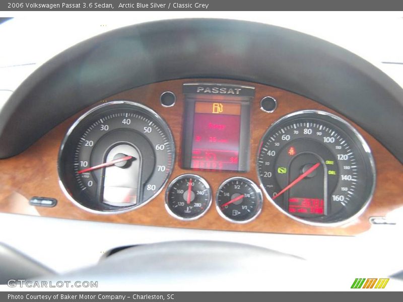 Arctic Blue Silver / Classic Grey 2006 Volkswagen Passat 3.6 Sedan