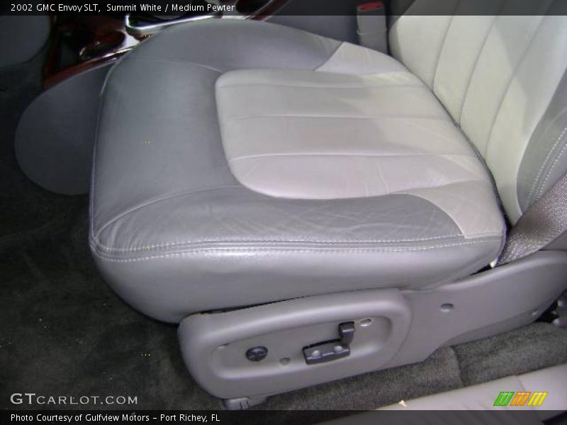 Summit White / Medium Pewter 2002 GMC Envoy SLT