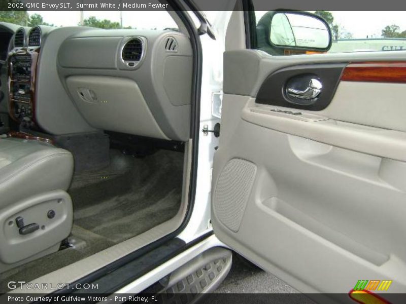 Summit White / Medium Pewter 2002 GMC Envoy SLT