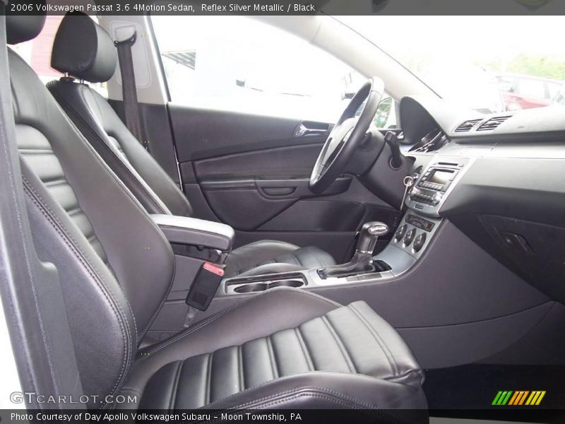 Reflex Silver Metallic / Black 2006 Volkswagen Passat 3.6 4Motion Sedan