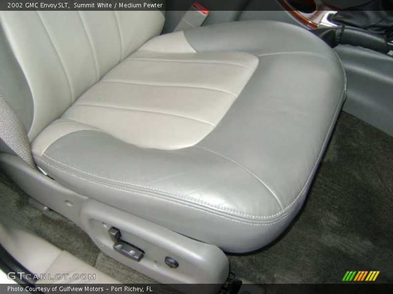 Summit White / Medium Pewter 2002 GMC Envoy SLT