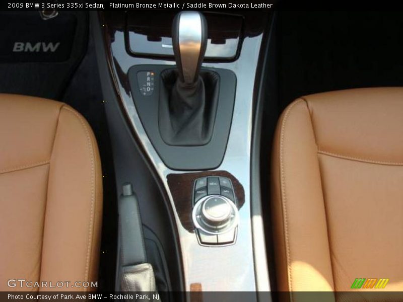 Platinum Bronze Metallic / Saddle Brown Dakota Leather 2009 BMW 3 Series 335xi Sedan