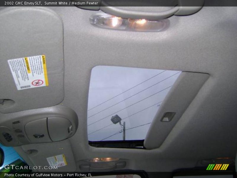 Summit White / Medium Pewter 2002 GMC Envoy SLT
