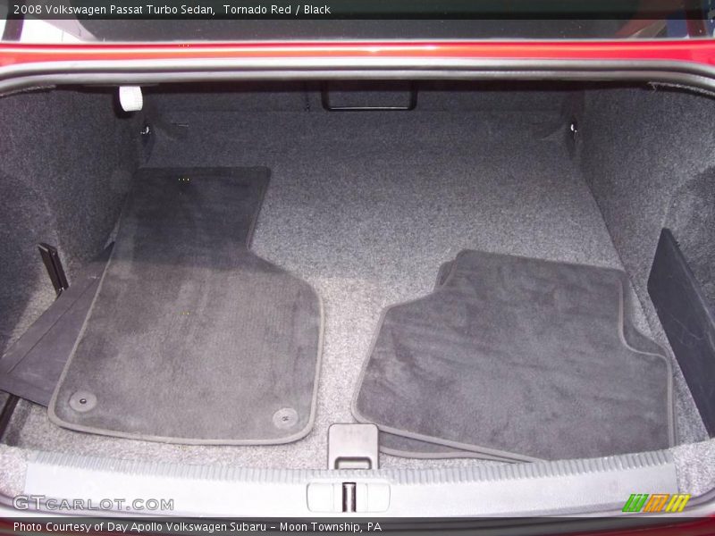 Tornado Red / Black 2008 Volkswagen Passat Turbo Sedan