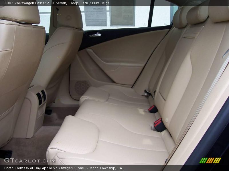 Deep Black / Pure Beige 2007 Volkswagen Passat 2.0T Sedan