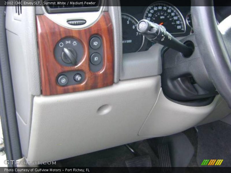 Summit White / Medium Pewter 2002 GMC Envoy SLT
