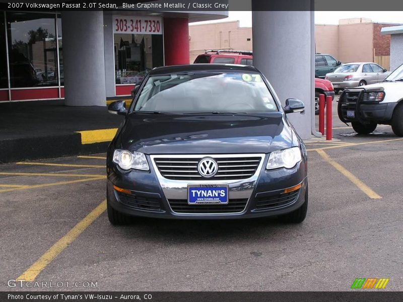 Blue Graphite Metallic / Classic Grey 2007 Volkswagen Passat 2.0T Sedan