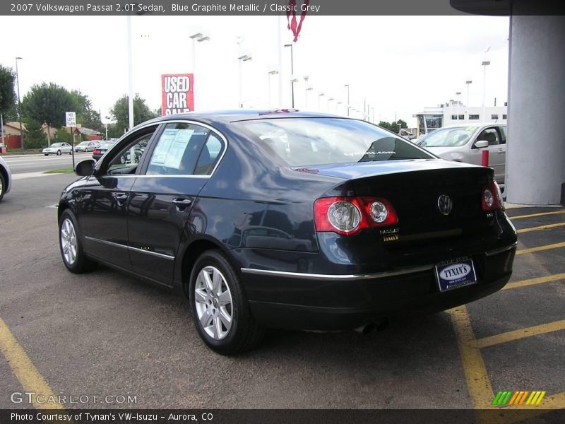 Blue Graphite Metallic / Classic Grey 2007 Volkswagen Passat 2.0T Sedan