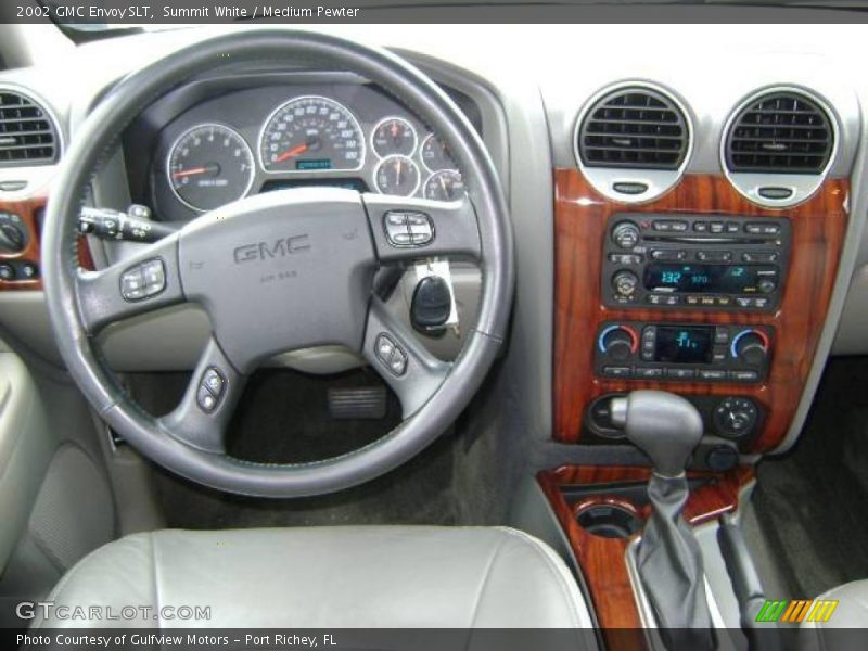 Summit White / Medium Pewter 2002 GMC Envoy SLT