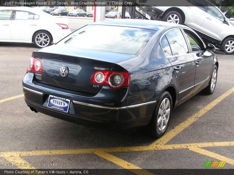 Blue Graphite Metallic / Classic Grey 2007 Volkswagen Passat 2.0T Sedan