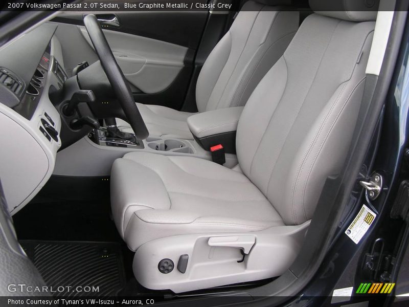 Blue Graphite Metallic / Classic Grey 2007 Volkswagen Passat 2.0T Sedan