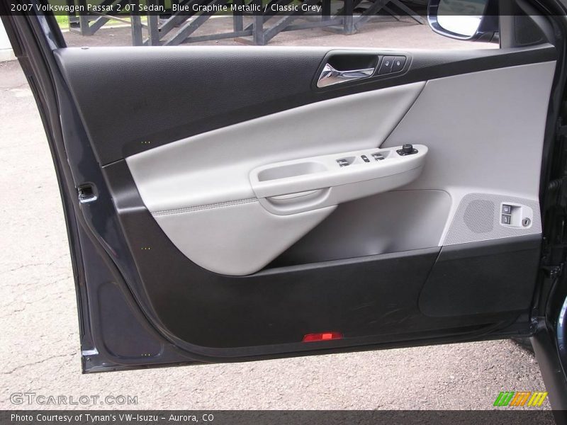 Blue Graphite Metallic / Classic Grey 2007 Volkswagen Passat 2.0T Sedan