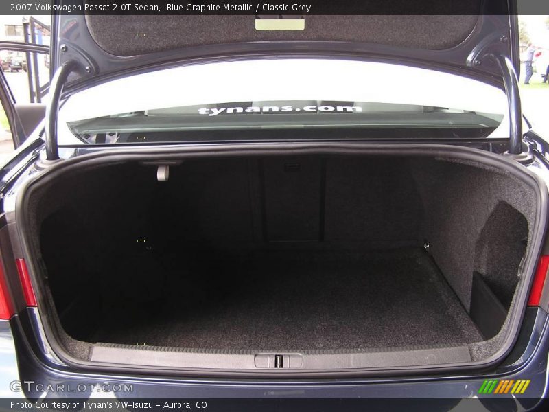 Blue Graphite Metallic / Classic Grey 2007 Volkswagen Passat 2.0T Sedan