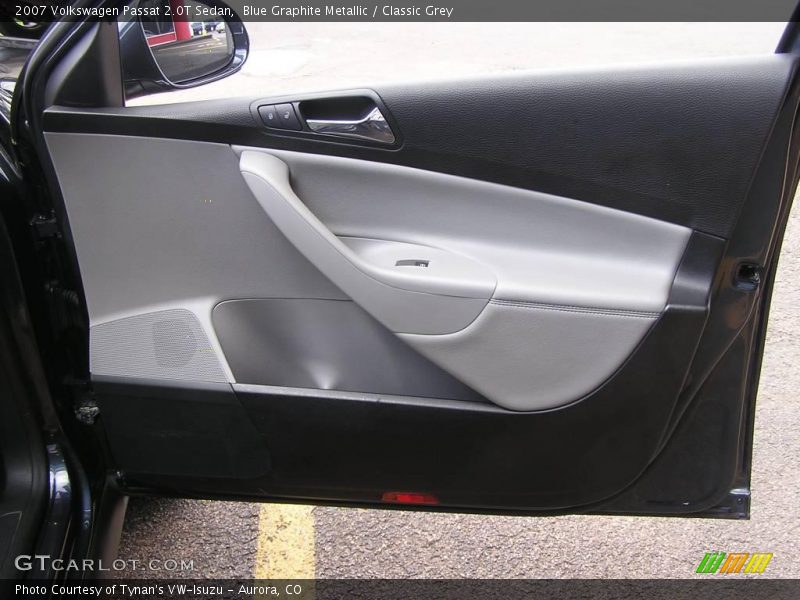 Blue Graphite Metallic / Classic Grey 2007 Volkswagen Passat 2.0T Sedan