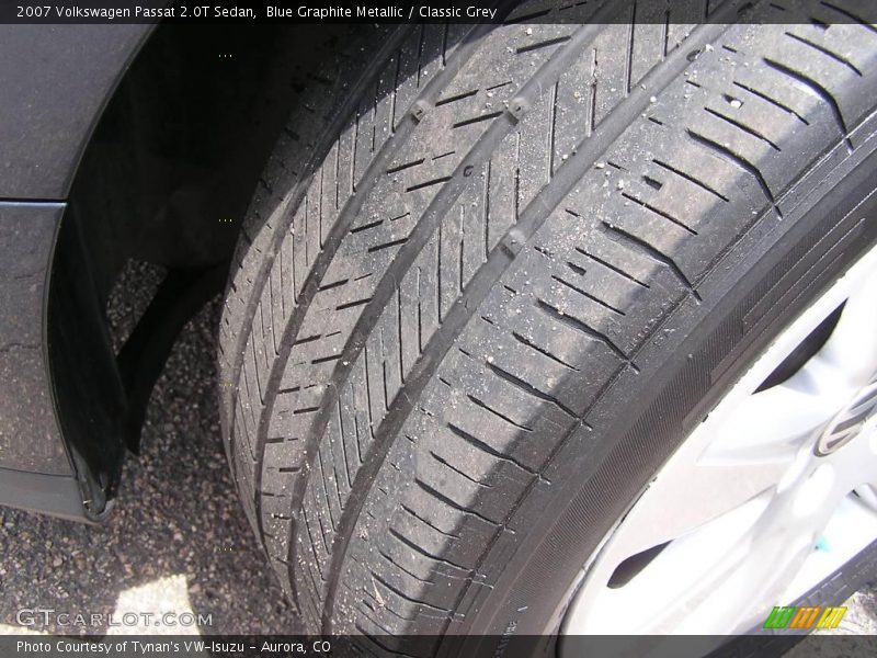 Blue Graphite Metallic / Classic Grey 2007 Volkswagen Passat 2.0T Sedan