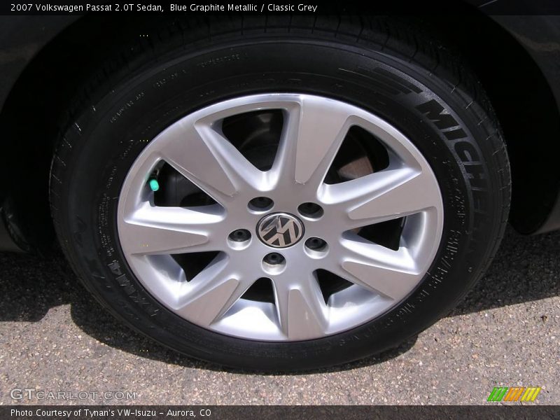 Blue Graphite Metallic / Classic Grey 2007 Volkswagen Passat 2.0T Sedan