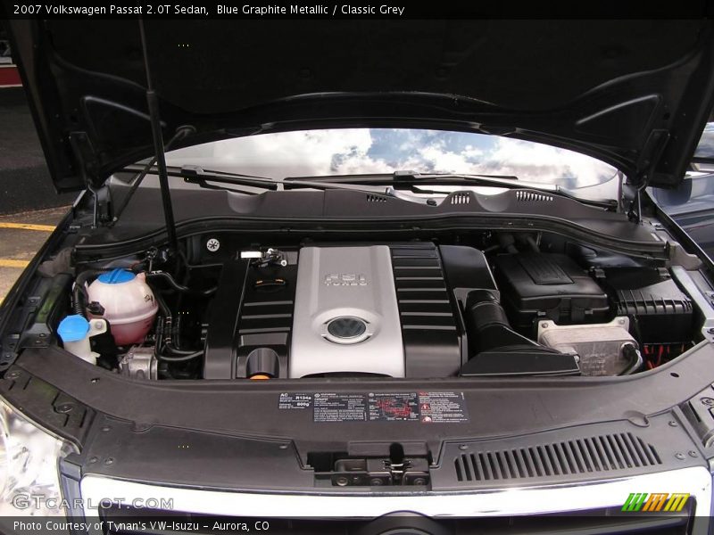 Blue Graphite Metallic / Classic Grey 2007 Volkswagen Passat 2.0T Sedan