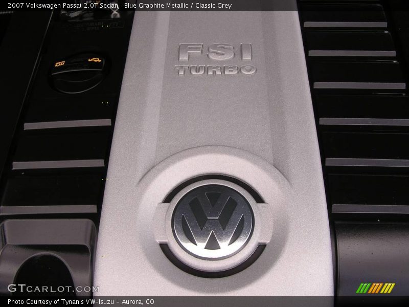 Blue Graphite Metallic / Classic Grey 2007 Volkswagen Passat 2.0T Sedan