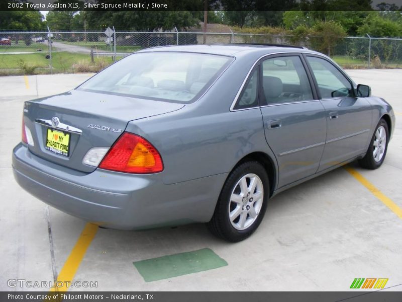 Silver Spruce Metallic / Stone 2002 Toyota Avalon XLS