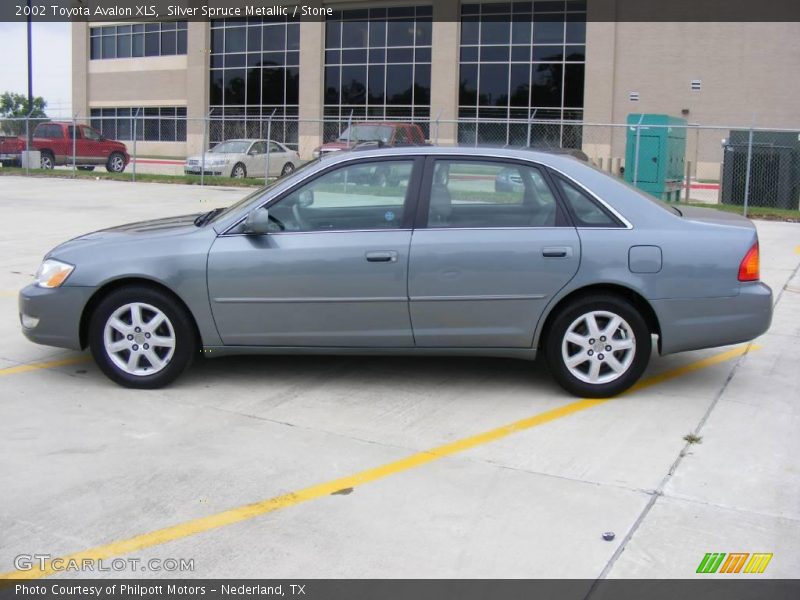 Silver Spruce Metallic / Stone 2002 Toyota Avalon XLS