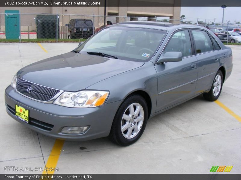 Silver Spruce Metallic / Stone 2002 Toyota Avalon XLS