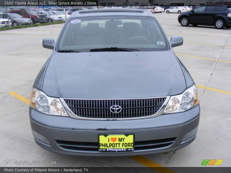 Silver Spruce Metallic / Stone 2002 Toyota Avalon XLS